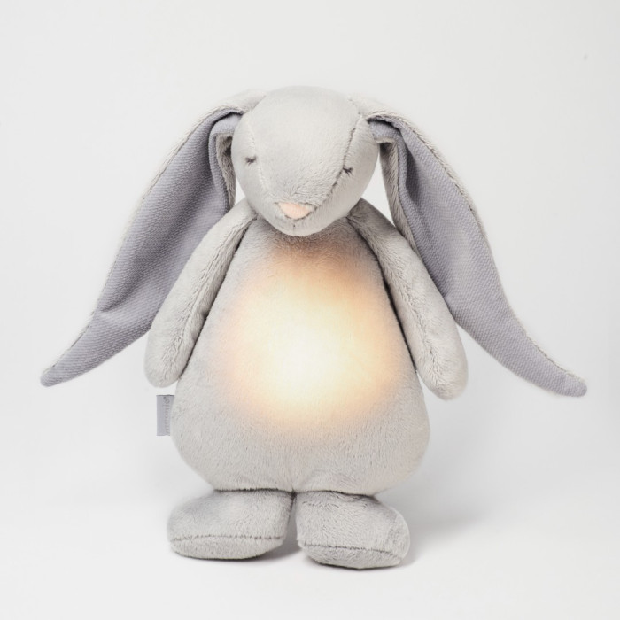 Музичний зайчик Moonie з нічничком Silver