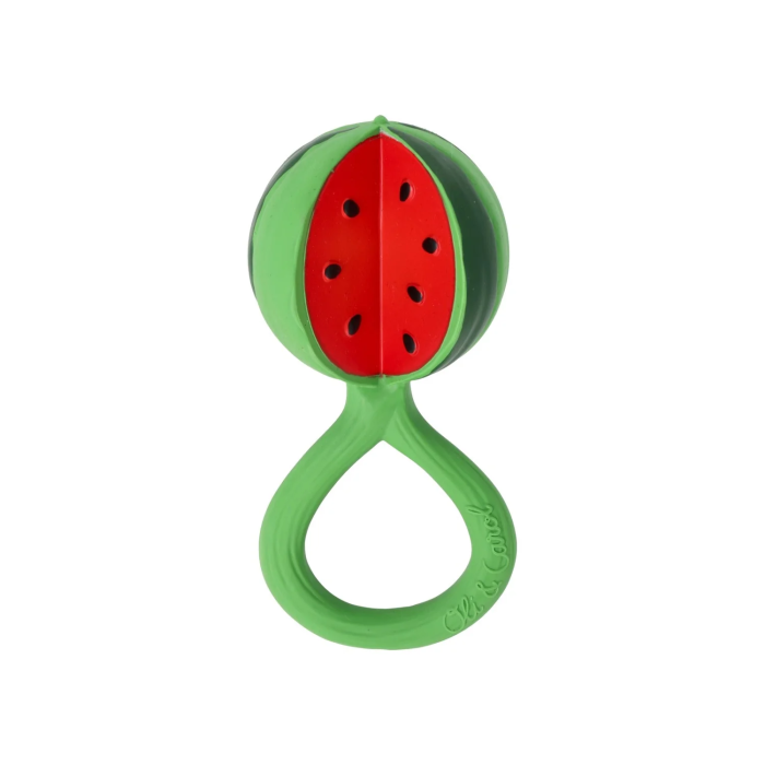Брязкальце-прорізувач Oli&Carol Watermelon Кавун