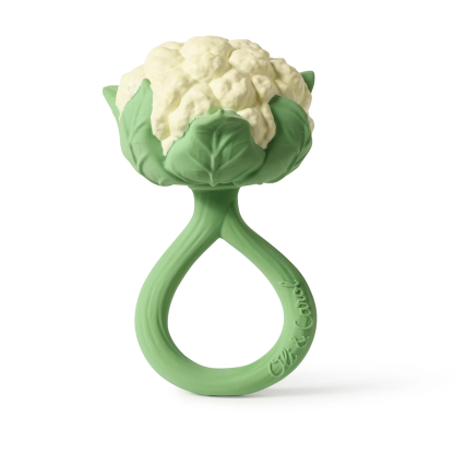 Брязкальце-прорізувач Oli&Carol Cauliflower Цвітна капуста