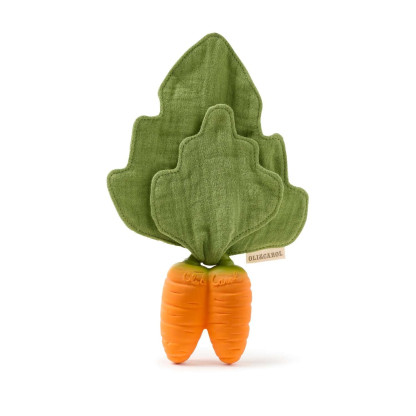Мінікомфортер-прорізувач Oli&Carol Cathy the Carrot