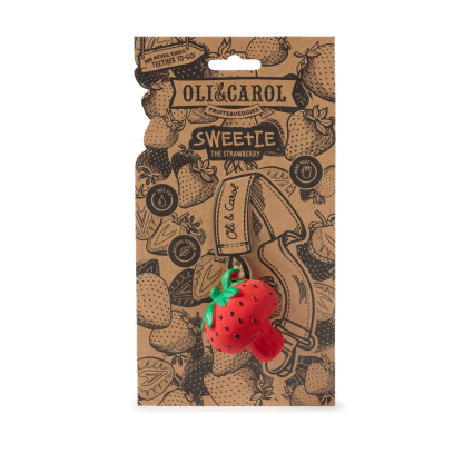 Прорізувач Oli&Carol Sweetie the Strawberry