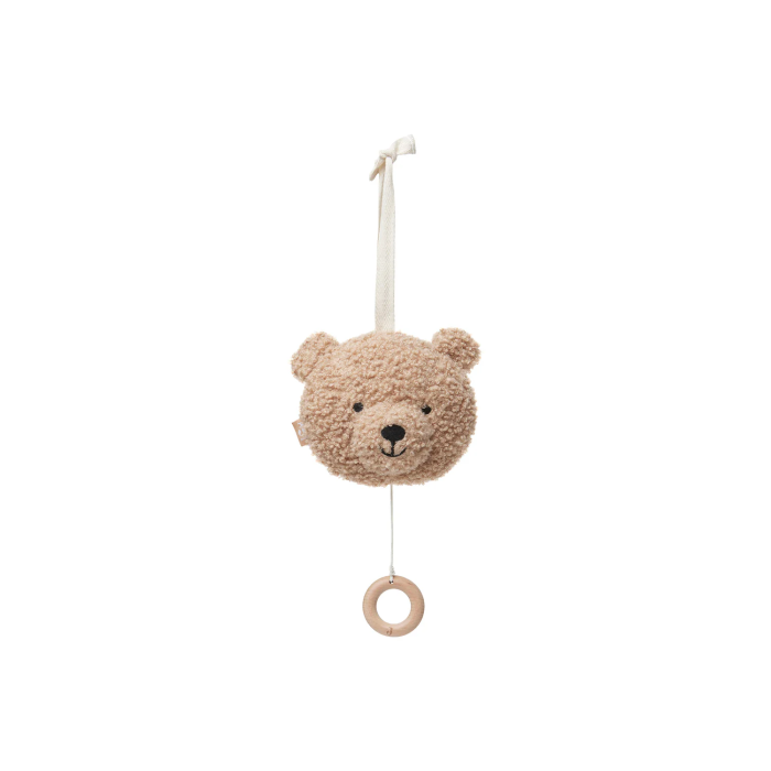 Музична підвіска Jollein Teddy Bear, бісквітна