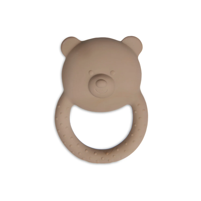 Гумовий гризунець Jollein Teddy Bear, бісквітний