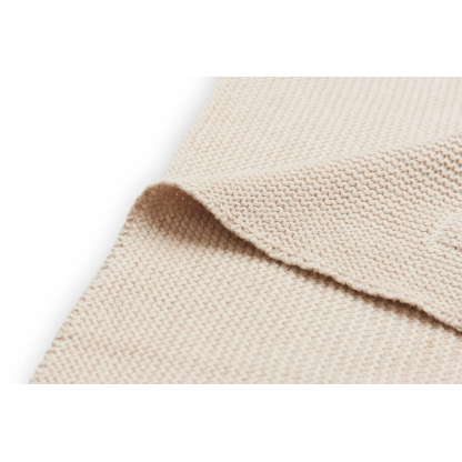 Дитяча в’язана ковдра Jollein Basic Knit 100×150, нуга