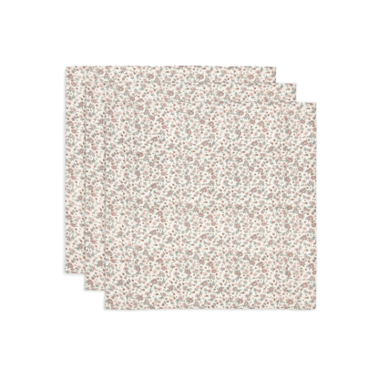 Муслінові пелюшки Jollein 70×70, Retro Flowers, 3 шт.