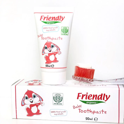 Детская зубная паста Friendly Organic, 50 мл