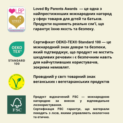 Органічні підкладки для грудей Eco by Naty 30 шт