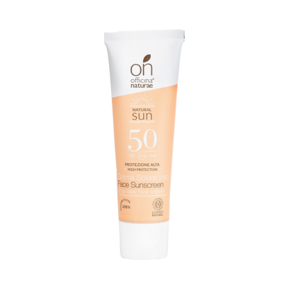 Органічний антивіковий сонцезахисний крем SPF 50 для обличчя Officina Naturae, 30 мл