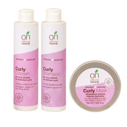 Набір по догляду за кучерявим волоссям Curly для окреслених локонів Officina Naturae
