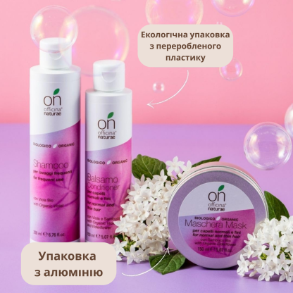 Набір по догляду за нормальним та тонким волоссям Officina Naturae
