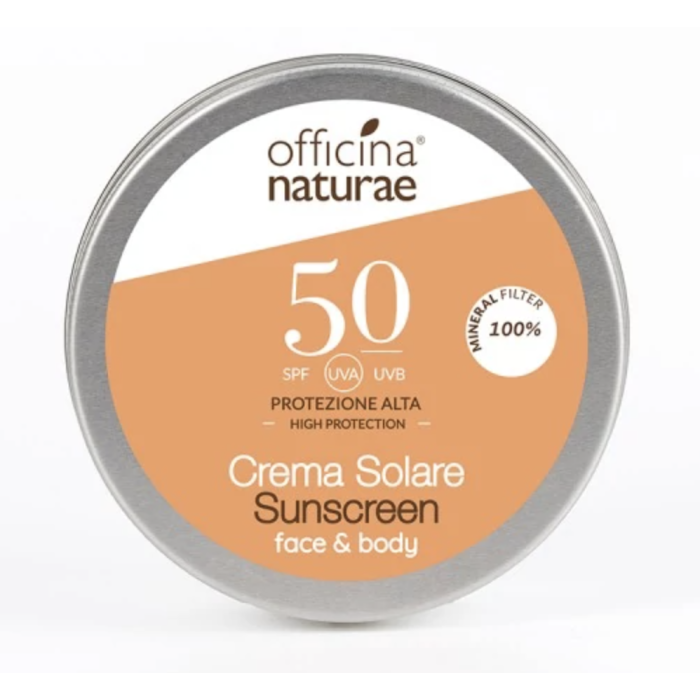 Сонцезахисний крем для тіла SPF 50 в алюмінієвій банці