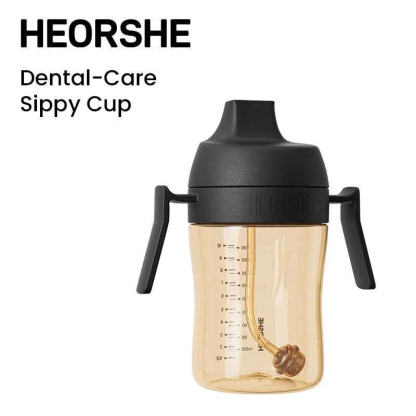 Дитячий поїльник HEORSHE Dental Care 300 мл, чорний