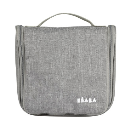Набор для ухода за ребенком Beaba, 9 предметов, серый/розовый