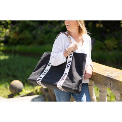 Сумка Childhome Family bag canvas black, арт. CWFBSCBL