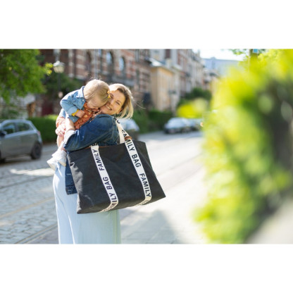Сумка Childhome Family bag canvas black, арт. CWFBSCBL