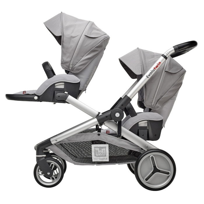 Коляска Evolutwin ® Red Castle серый , арт. 142017 Коляска Evolutwin ® Red Castle серый , арт. 142017
