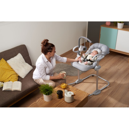 Шезлонг Beaba Up & Down Beaba Heather Grey