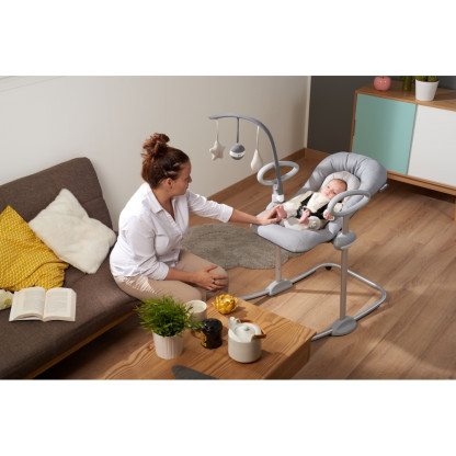 Шезлонг Beaba Up & Down Beaba Heather Grey