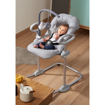 Шезлонг Beaba Up & Down Beaba Heather Grey