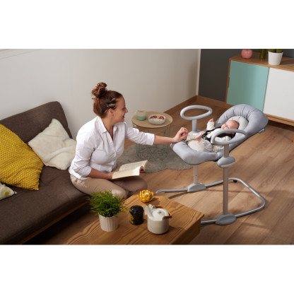 Шезлонг Beaba Up & Down Beaba Heather Grey