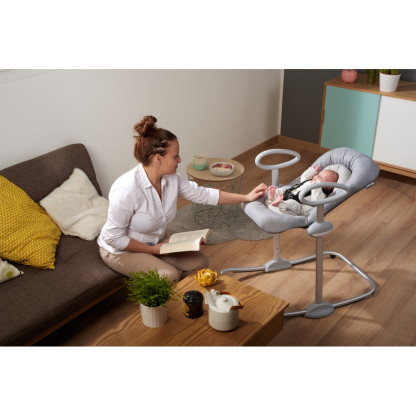 Шезлонг Beaba Up & Down Beaba Heather Grey