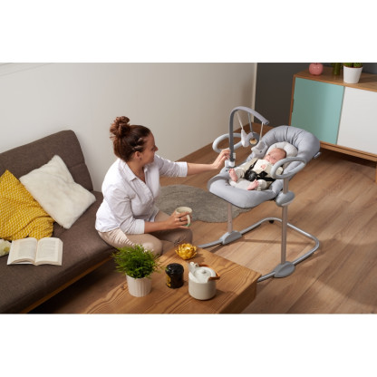 Шезлонг Beaba Up & Down Beaba Heather Grey