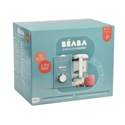 Пароварка блендер Beaba Babycook Express синій