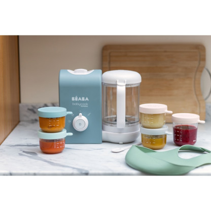 Пароварка блендер Beaba Babycook Express синій