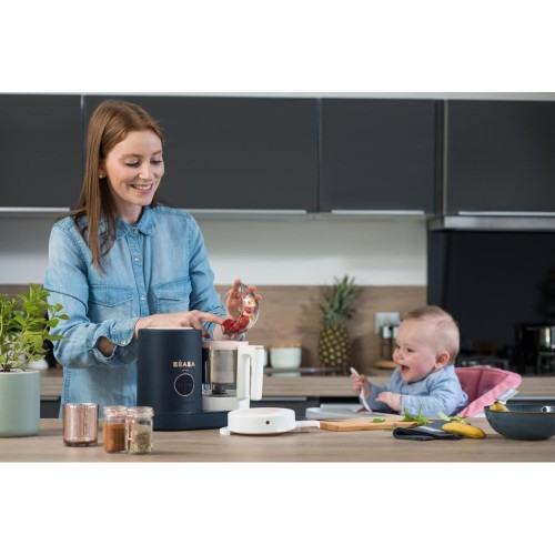 Пароварка - блендер Beaba Babycook Neo синій, арт. 912772