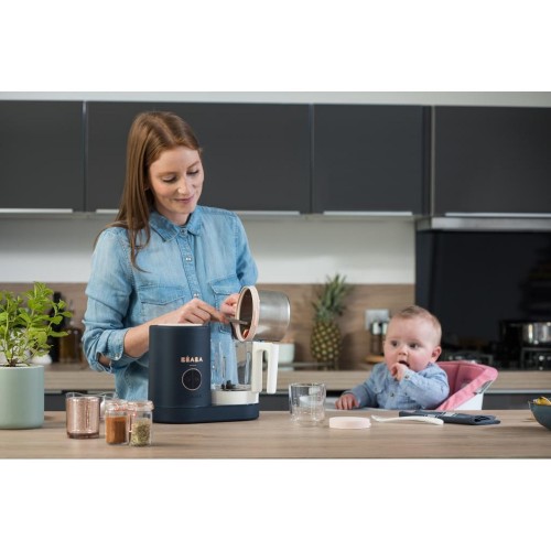 Пароварка - блендер Beaba Babycook Neo синій, арт. 912772
