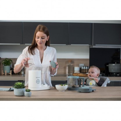 Beaba Babycook NÉO White - пароварка-блендер 4-в-1 для прикорму та дитячої їжі