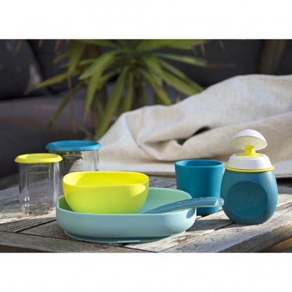 Набір дитячого силіконового посуду Béaba (4 предмети)