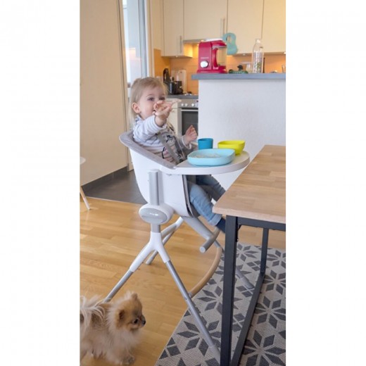 Ложка Beaba силиконовая 8+ розовый, арт. 913425