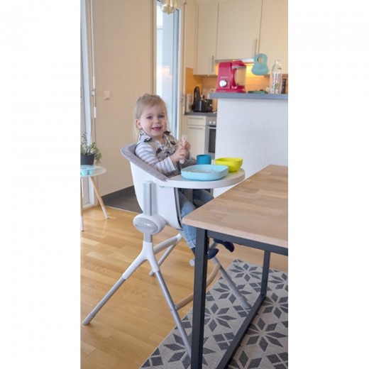 Ложка Beaba силиконовая 8+ розовый, арт. 913425