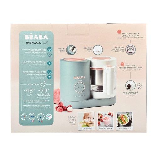 Пароварка - блендер Beaba Babycook Neo зелений, арт. 912732