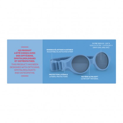 Окуляри дитячі Beaba cонцезахисні 0-9 міс. рожевий