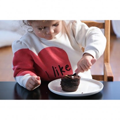 Набор ложка вилка, нож Beaba 12+ розовый, арт. 913462