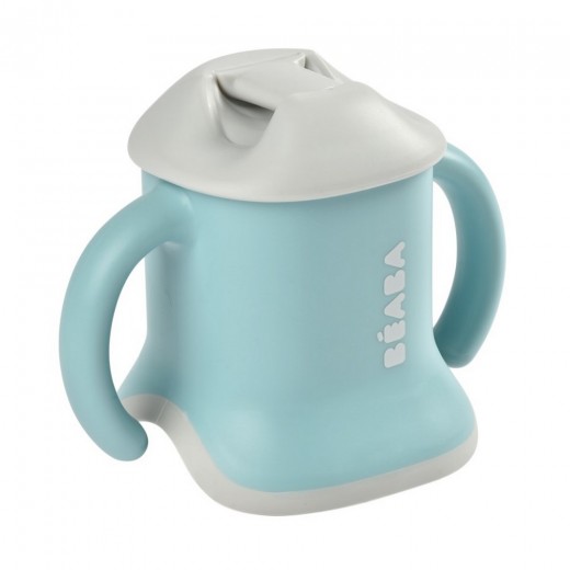 Поїльник Beaba Evoluclip навчальний 3-в-1 150 мл блакитний, арт. 913473