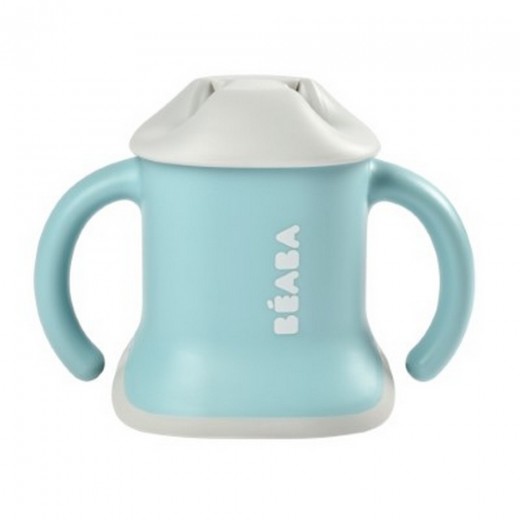 Поїльник Beaba Evoluclip навчальний 3-в-1 150 мл блакитний, арт. 913473