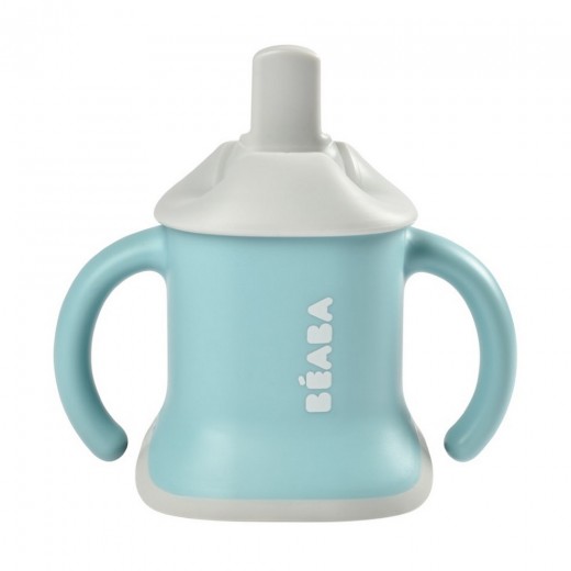 Поїльник Beaba Evoluclip навчальний 3-в-1 150 мл блакитний, арт. 913473