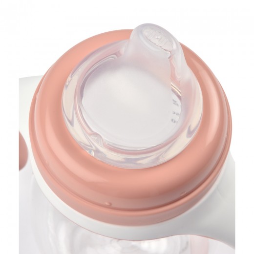 Поїльник Beaba навчальний 2 в 1 210 мл рожевий, арт. 913478