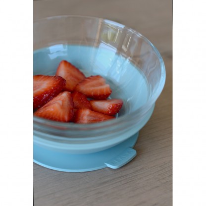 Скляний набір дитячого посуду Béaba