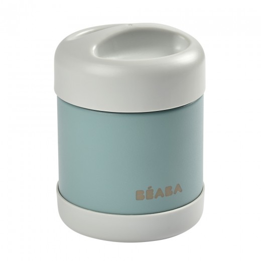 Термос Beaba для їжі 300 мл. зелений/сірий, арт. 912907 Термос Beaba для їжі 300 мл. зелений/сірий, арт. 912907