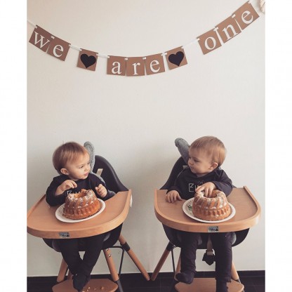 Стілець для годування Childhome Evolu 2 з бампером