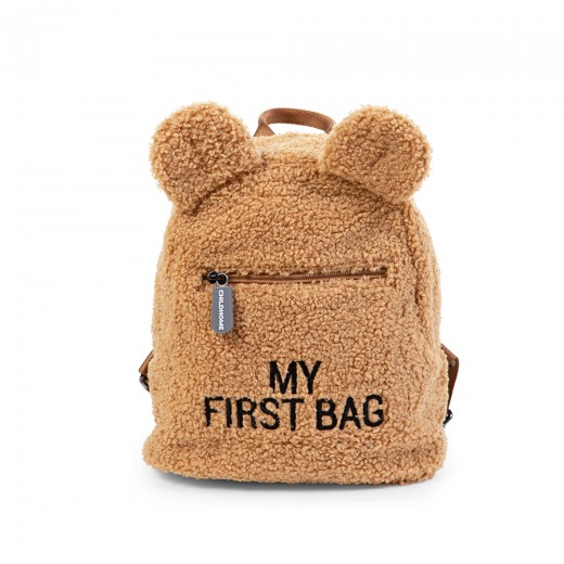 Рюкзак дитячий Childhome My first bag teddy beige, арт. CWKIDBT