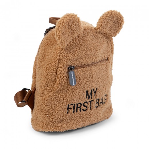 Рюкзак дитячий Childhome My first bag teddy beige, арт. CWKIDBT