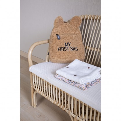 Рюкзак дитячий Childhome My first bag teddy beige, арт. CWKIDBT