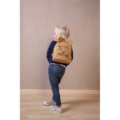 Рюкзак дитячий Childhome My first bag teddy beige, арт. CWKIDBT