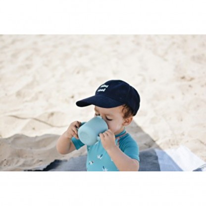 Поїльник Beaba силіконовий 170 мл синій, арт. 913524