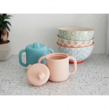 Поїльник Beaba силіконовий 170 мл синій, арт. 913524